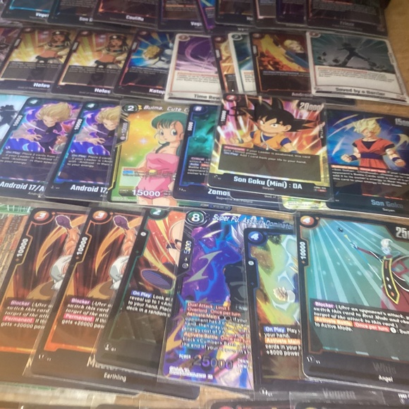 78 Dragon Ball foil card lot of 78 foil cards - Picture 9 of 16